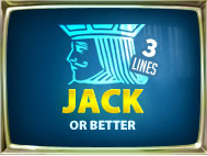 Jacks Or Better 3 Lines